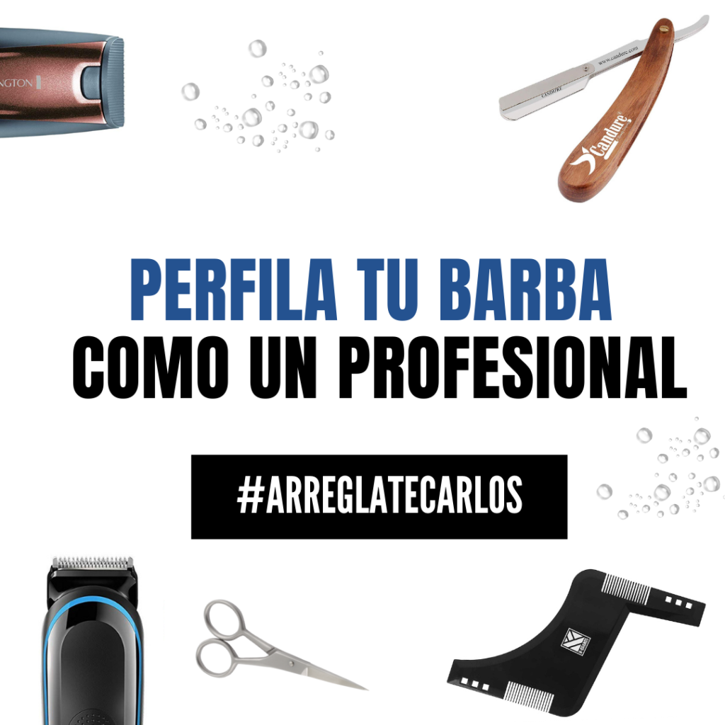 Como Perfilar La Barba Asi Se Marca El Contorno Del Cuello Y Mejillas