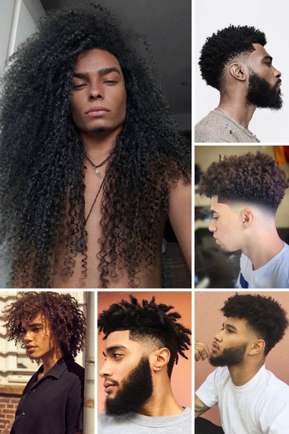 Como cuidar el pelo afro ensortijado Especial hombres